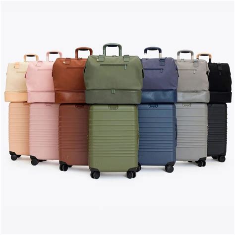 beis luggage set.